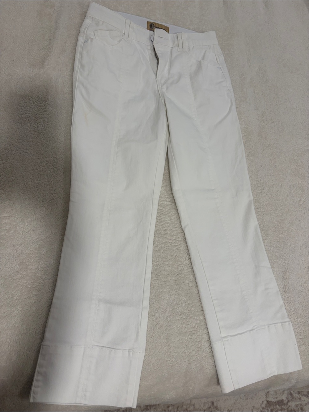 Democracy White Flare Jeans